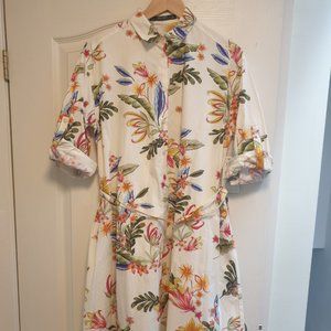 Zara Floral Dress NWT
